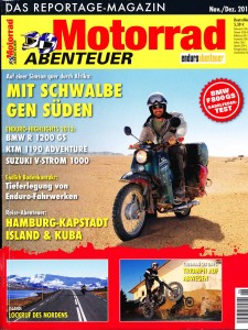 Motorrad Abenteuer Magazine Cover psr