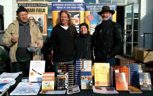 Chris Scott, Graham Field, Birgit and yours truly