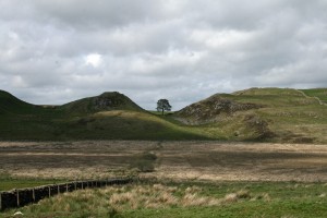 Hadrian's Wall, just a few miles away